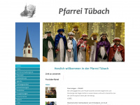 pfarrei-tübach.ch Webseite Vorschau
