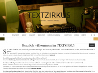 textzirkus.com Webseite Vorschau