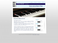 fricker-klavierservice.de Webseite Vorschau