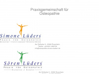 osteopathie-lueders.de Webseite Vorschau