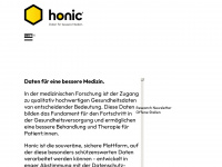 honic.eu Webseite Vorschau