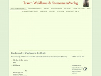 traum-waldhaus.de Webseite Vorschau