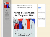 kunstundhandwerkimzeughausulm.de Webseite Vorschau