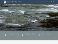 parmenides-academy.com Webseite Vorschau