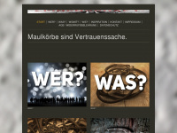 leinenschaft.com Webseite Vorschau