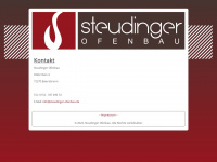 steudinger-ofenbau.de Webseite Vorschau