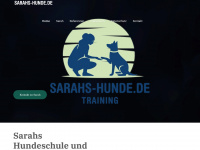 sarahs-hunde.de Webseite Vorschau
