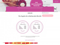 dierestaurantwoche.at Webseite Vorschau