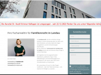 familienrecht-kastl-landau.de Webseite Vorschau