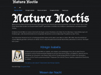 natura-noctis.de Webseite Vorschau