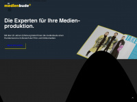 medienbude.com Webseite Vorschau