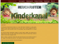 neuchristen-kinderkanal.com Webseite Vorschau