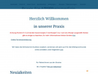 landarztpraxis-laubach.com Webseite Vorschau