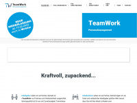 teamwork-personal.de Webseite Vorschau