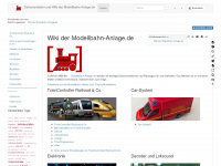 modellbahn-doku.de Webseite Vorschau