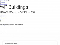 wp-buildings.de Webseite Vorschau