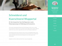 schneiderei-wuppertal.de Webseite Vorschau
