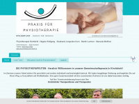 physiotherapie-kirchbichl.at Webseite Vorschau