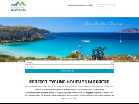 european-biketours.com Webseite Vorschau