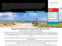 french-biketours.de Webseite Vorschau