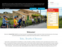 spanish-biketours.com Webseite Vorschau