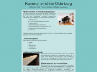 klavierunterricht-in-oldenburg.de Webseite Vorschau