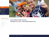 eschke-schule.de Webseite Vorschau
