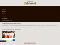 fleischerei-gebhardt.at Webseite Vorschau