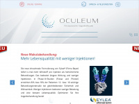 oculeum.de Webseite Vorschau