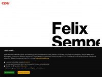 felix-semper.de Webseite Vorschau