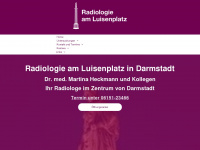 radiologie-luisenplatz.de Webseite Vorschau