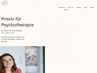 psychotherapie-jener.de Webseite Vorschau