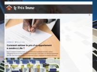 le-prix-immo.fr Webseite Vorschau