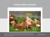taurus-anwaltskanzlei.blogspot.com Webseite Vorschau
