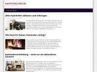 kaminofen-abz.de Webseite Vorschau