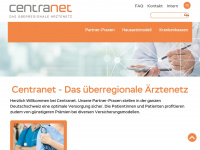 centranet.ch Webseite Vorschau