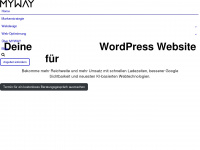 myway-digital.com Webseite Vorschau