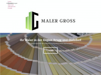 malergross.ch Webseite Vorschau