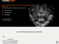 thinkgrey.de Webseite Vorschau