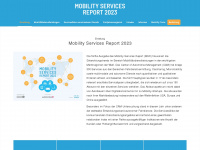 mobility-services-report.com Webseite Vorschau