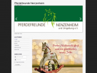 pferdefreunde-nenzenheim.de Webseite Vorschau