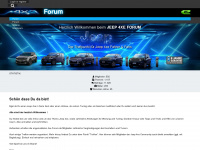 4xe-forum.de Webseite Vorschau