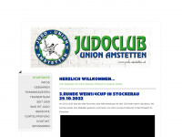 judo-amstetten.at Webseite Vorschau