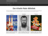 plakatarchiv.ch Webseite Vorschau