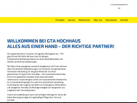 gta-hochhaus.de Webseite Vorschau