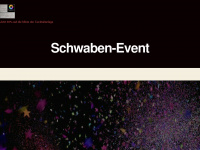 schwaben-event.com Webseite Vorschau