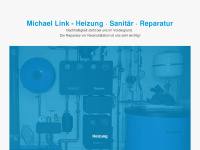 link-heizung-sanitaer.de Webseite Vorschau