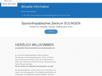 soz-solingen.de Webseite Vorschau