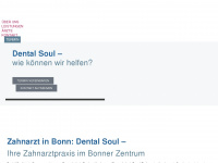 dental-soul.de Webseite Vorschau