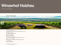 winzerhofholzheu.at Webseite Vorschau